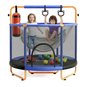 Trampolín Infantil con Red de Seguridad para Niños