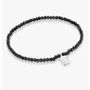 Pulsera TOUS de Espinela y Oso de Plata para Mujer, 17cm