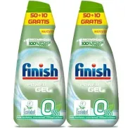 Detergente Gel Lavavajilla Ecológico Finish Power Gel 120 Dosis