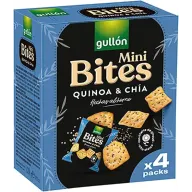 Galletas Mini Bites de Quinoa y Chía Gullón 160g