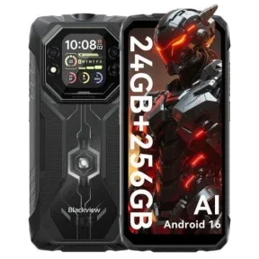 Smartphone Blackview Rock 1, 4G, 8GB RAM, 256GB, Negro