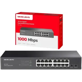 Mercusys MS116GS Switch de 16 Puertos Gigabit