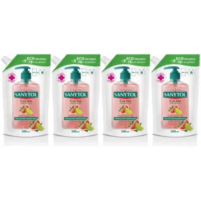 Recarga Eco de Jabón de Manos de Cocina Sanytol 4x500ml