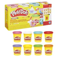 Pack de 8 Botes de Play-Doh Colores del Arcoíris de 85g