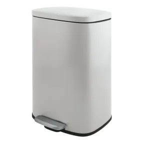 Papelera de Acero Inoxidable Akira 30L - Cierre Silencioso