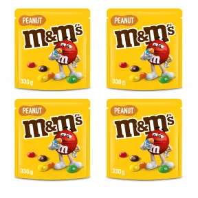 4 Paquetes de Snack M&M's Cacahuete de Chocolate ¡2,91€!
