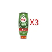 Líquido Lavavajillas Fairy Maxi Poder 730ml, Limpieza Sin Esfuerzo