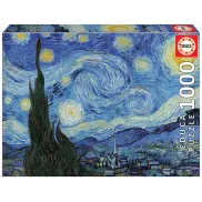 Puzzle de 1000 Piezas La Noche Estrellada de Van Gogh