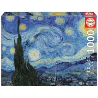 Puzzle de 1000 Piezas La Noche Estrellada de Van Gogh