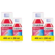Oraldine Enjuague Bucal Antiséptico 400 y 200 ml - Doble Poder