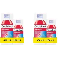 Oraldine Enjuague Bucal Antiséptico 400 y 200 ml - Doble Poder