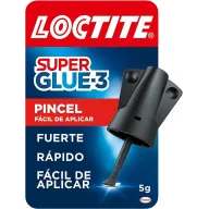 Loctite Super Glue-3 Pincel 5gr - Pegamento Transparente