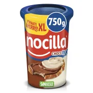 Nocilla Doble Crema 750g - ChocoMix y Leche con Avellanas