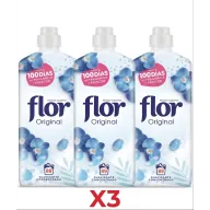 Suavizante Concentrado X3 Flor Original, 89 lavados