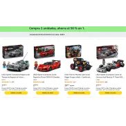 Speed Champions Lego: Delorean, F1 y Ferrari al 50% en 2ª unidad