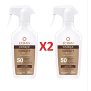 Leche Solar Bronceadora X2 Ecran SPF 50 en Spray