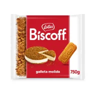 Galleta Molida Lotus Biscoff | Vegana y Natural | 750g