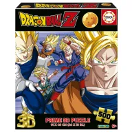 Puzzle 3D Lenticular Dragon Ball de 500 Piezas - Educa