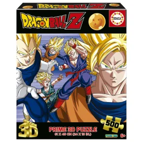Puzzle 3D Lenticular Dragon Ball de 500 Piezas - Educa