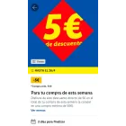 Descuento de 5 Euros en compras de 50 - HASTA EL 2604