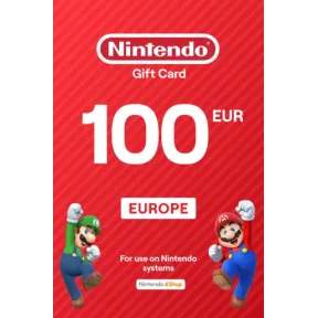 Tarjeta Regalo Digital de 100 EUR para Nintendo eShop