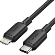 Cable 2m Vention USB-C a Lightning 27W para iPhone/iPad