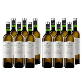 6 Botellas de Vino Blanco Verdejo Cuatro Rayas 1935