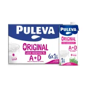 Leche Desnatada Puleva Original con Vitaminas A y D UHT 6x1L
