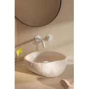 Grifo empotrado de latón para lavabo Orveta