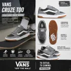 Zapatillas Hylane de nobuk para mujer - VANS Gris claro