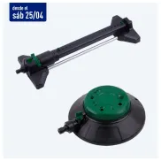 Riego con Aspersor Eficiente