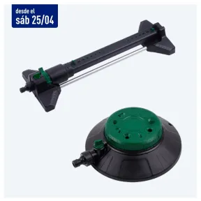 Riego con Aspersor Eficiente