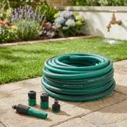 Manguera Gardenline 20 m con Protección Antialgas y Accesorios