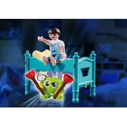 Figuras de Monstruo bajo la cama de Playmobil con accesorios