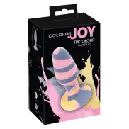 Tricolour Butt Plugs Joy de You2Toys Coloridos