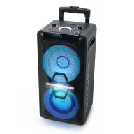 DJ PA Muse M-1920 con Bluetooth, efectos de luz y batería