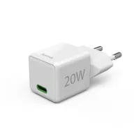 Cargador Super Mini Hama 20W, 1 Puerto USB-C, Rápido