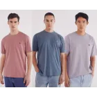 Camiseta Springfield básica de cuello redondo