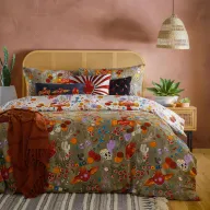 Ropa de Cama Reversible Día de los Muertos (Cama 90)
