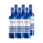 Vino Blanco Verdejo CUATRO RAYAS Four Lines DO Rueda (6 Botellas)