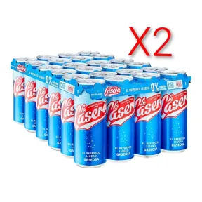 Cero Azúcares y Calorías - La Casera Gaseosa Pack 24 Latas