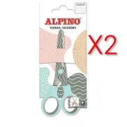 Tijeras Alpino Pastel para Escuela y Manualidades