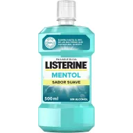 Listerine Suave 500 ml Sabor a Mentol