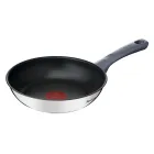 Sartén Tefal Daily Cook - Acero inoxidable, antiadherente y apto inducción