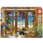 Puzzle de 1500 Piezas para Adultos - Ventana del Observador