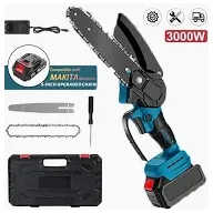 Motosierra eléctrica de 6 pulgadas para jardín Makita 18V