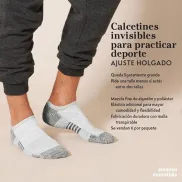 Calcetines Acolchados Transpirables Amazon Essentials Hombre