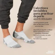Calcetines Acolchados Transpirables Amazon Essentials Hombre