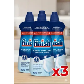 X3 Abrillantador Lavavajillas 500ml: Vajilla Sin Marcas