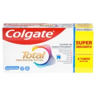 Pasta de Dientes Blanqueadora Colgate Total Prevención Activa